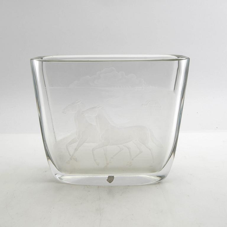 Sven Palmqvist, vase, Orrefors.