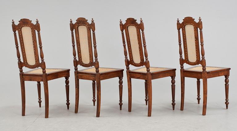 STOLAR, 4 st, nyrenässans, omkring 1900.