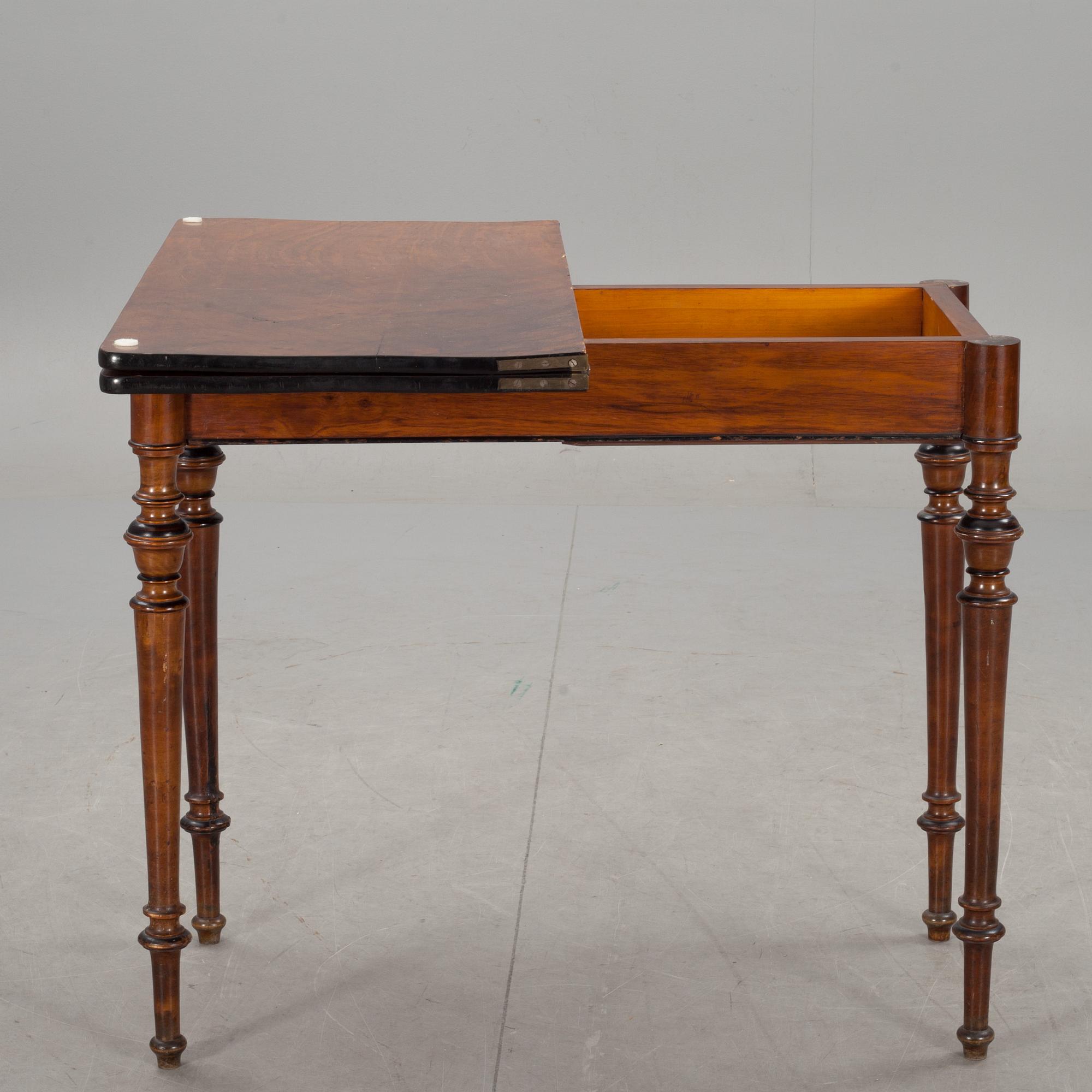 SPELBORD, nyrenässans, 1800/1900-tal.
