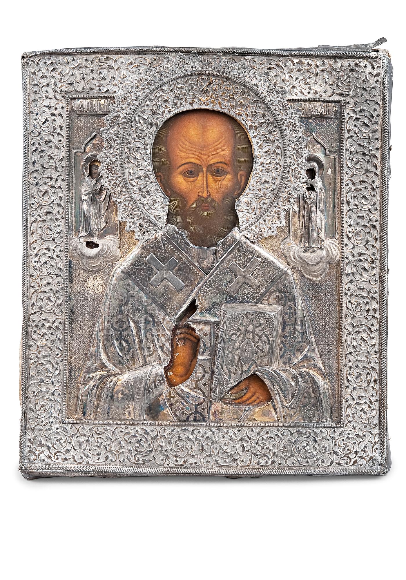 ICON. ST NICHOLAS THE WONDER WORKER.