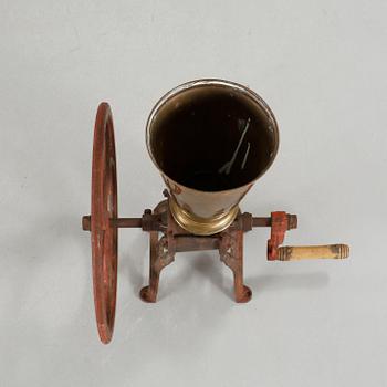 A coffee grinder from Kockums Jernverk, Gothenburg, from around year 1900.