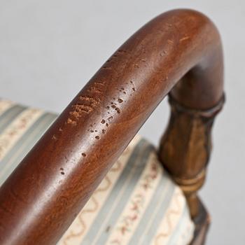 KARMSTOLAR, ett par, Karl Johan, 1800-talets första hälft.