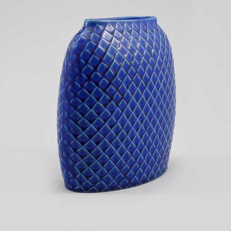 VAS, stengods, "Reptil", Stig Lindberg, Gustavsberg,  1950-tal.