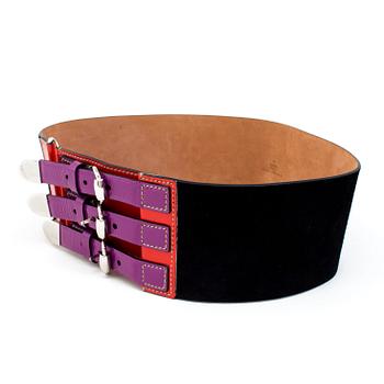 A belt by Gucci.