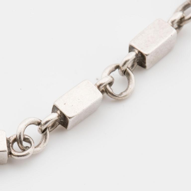 WIWEN NILSSON, a silver bracelet, Lund 1973.