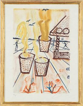 Salvador Dalí, "The Girl Who Trod on the Loaf", from "Contes d'Andersen".