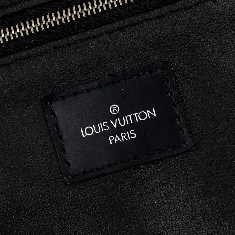 LOUIS VUITTON, a Damier Graphite beauty bag, 2010.