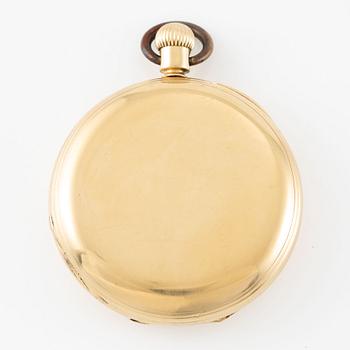 Victor Kullberg, London, hunter, "Power reserve", ca 1870.