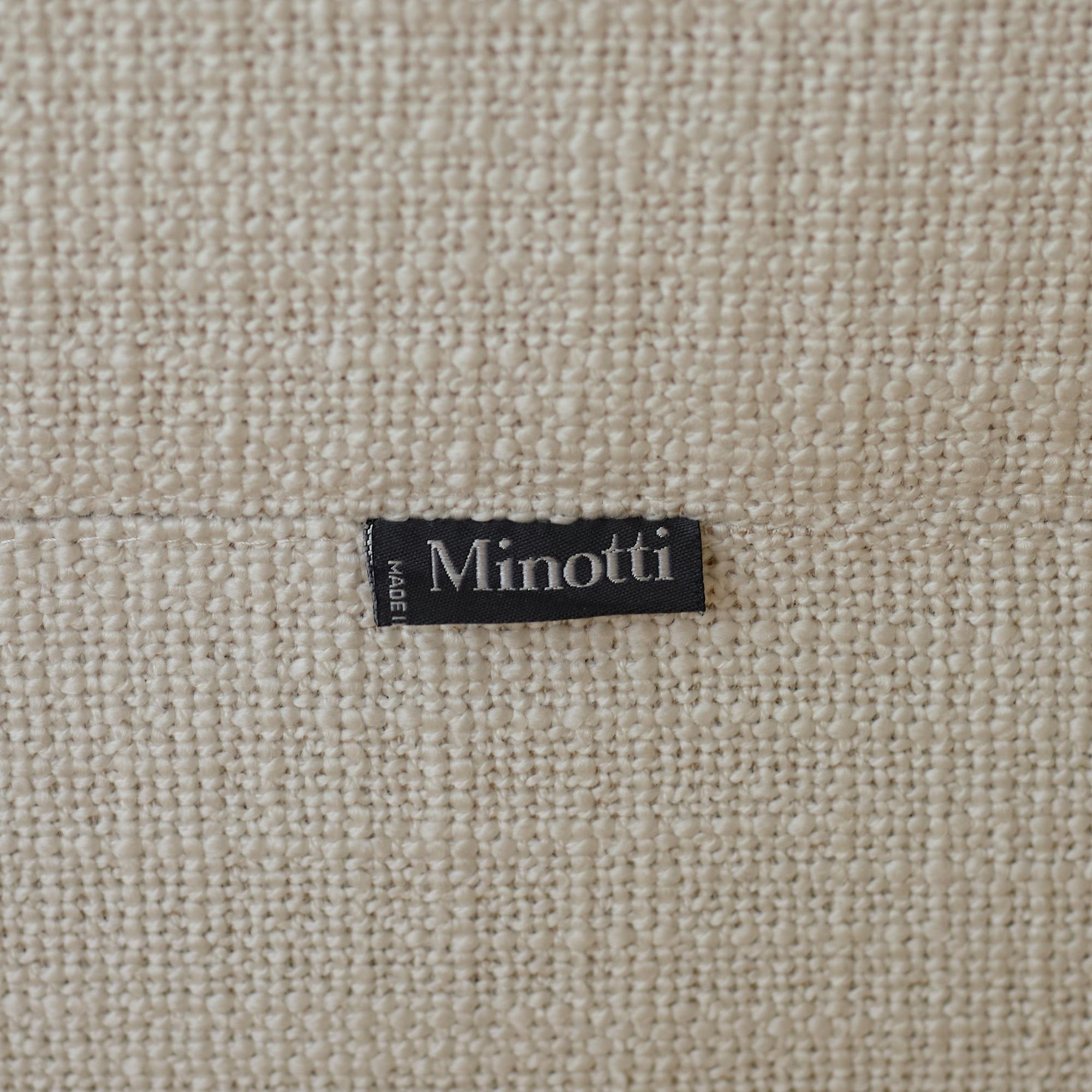 A sofa from Minotti, 21st century.