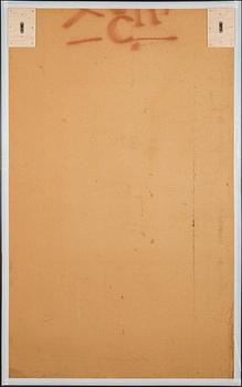 Bruno Maximus, oil on board, signed and dated 1995.