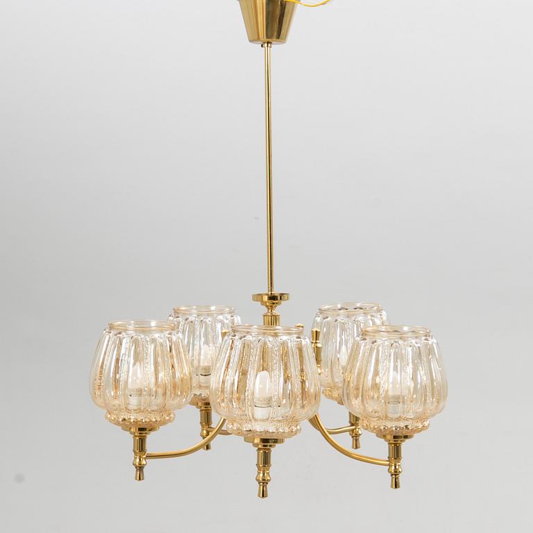 Ceiling lamp, mid-20th century.