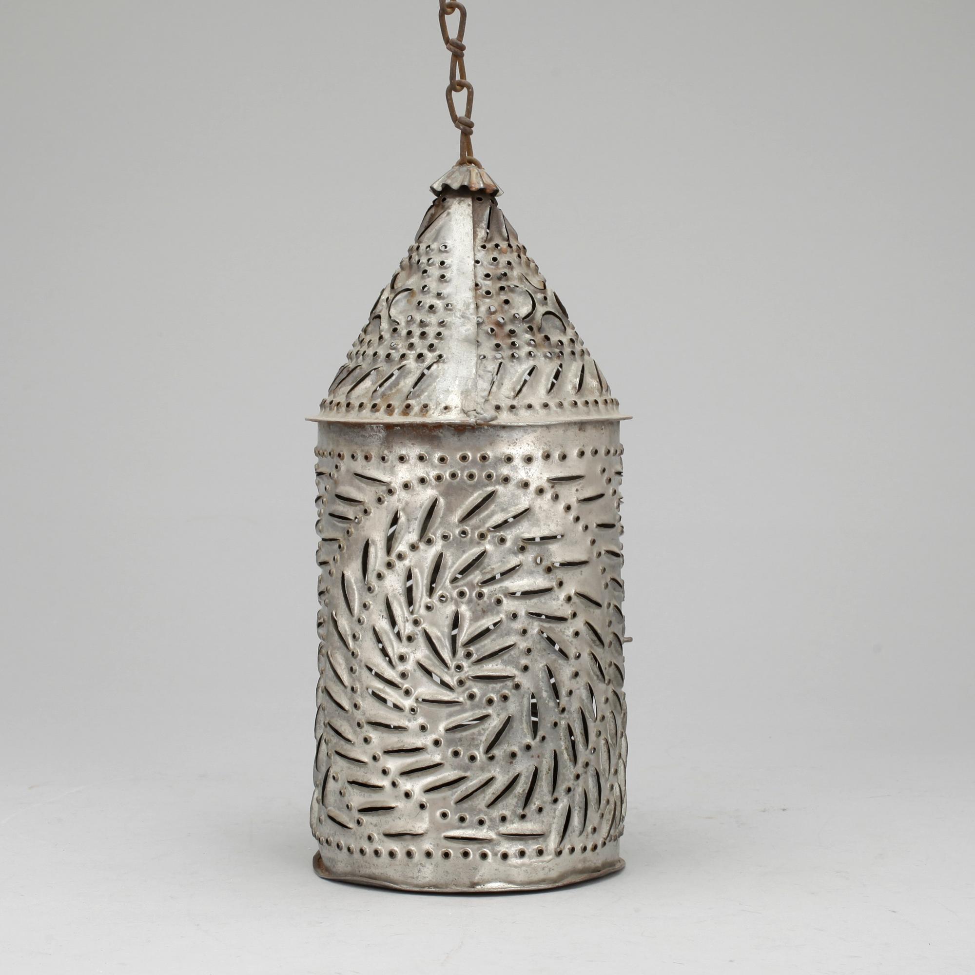 SPIKLYKTA, förtent bleckplåt, 1800/1900-tal.