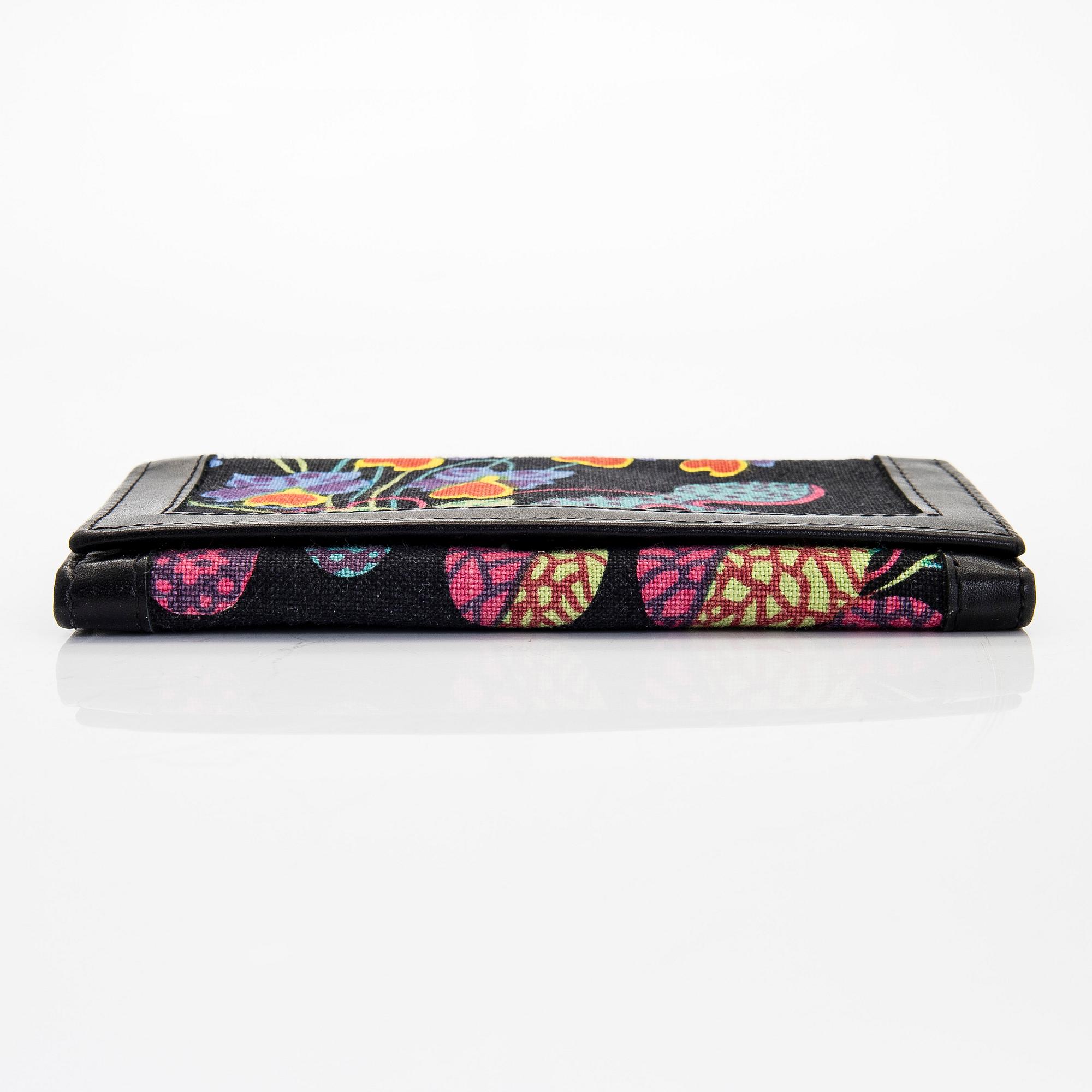 Josef Frank, Firma Svenskt Tenn, väska samt plånbok.