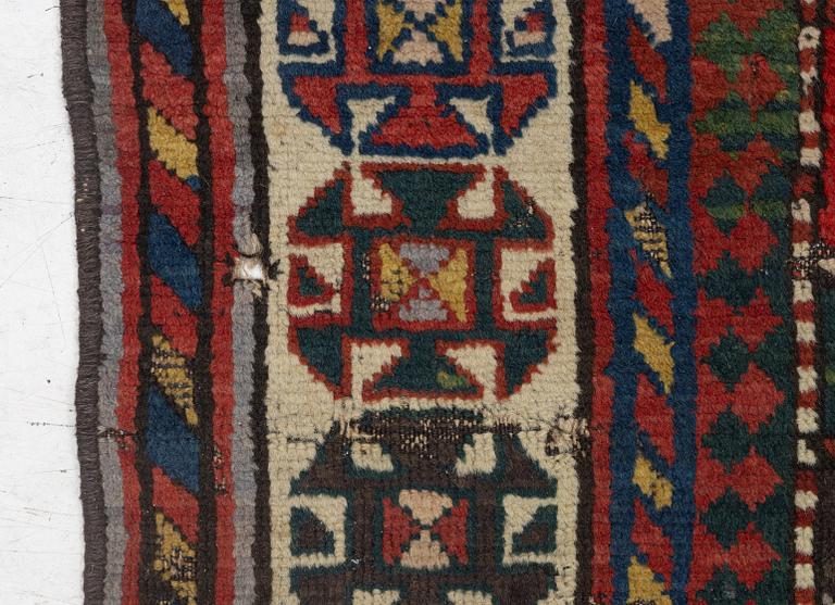 A Moghan rug, Kazak region, south Caucasus, c. 180 x 107 cm.