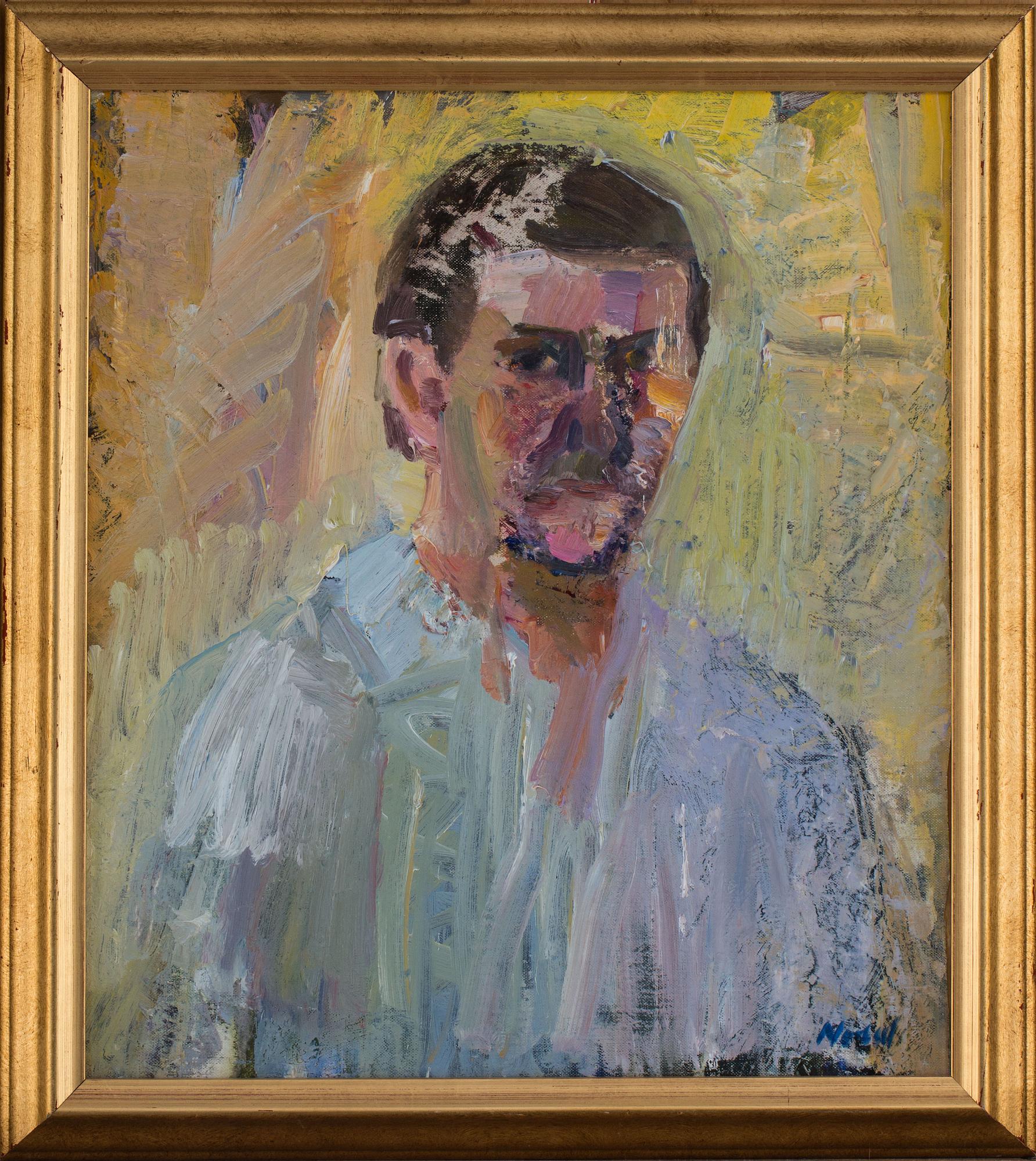 ESKIL NORDELL, olja på pannå, signerad.