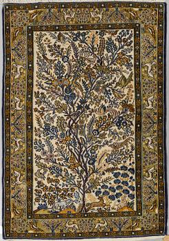 MATTA, Ghom, part silk. Ca 158x106.
