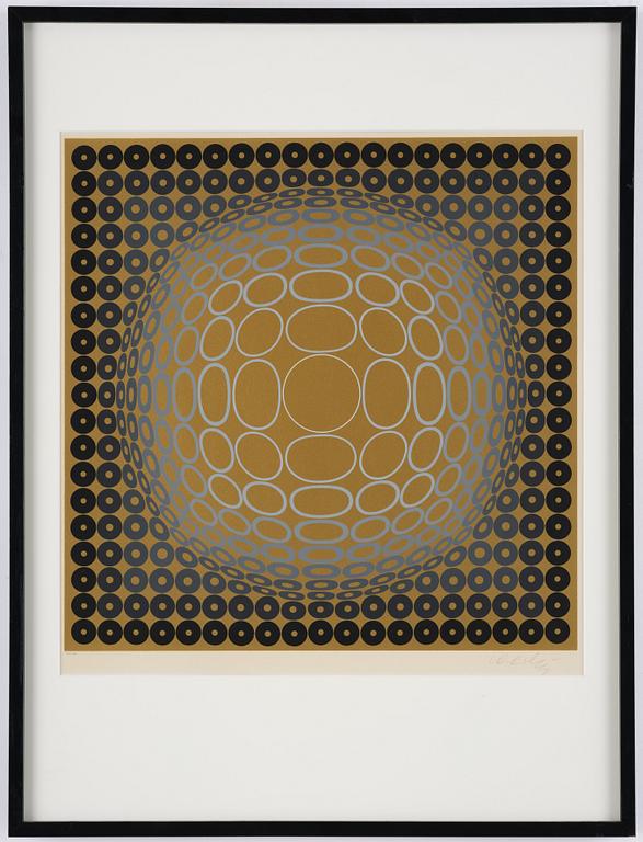 Victor Vasarely, Untitled from: "Hommage aux Prix Nobel" (The Nobel Prize Portfolio).