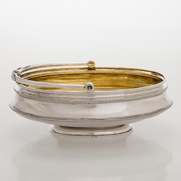 Brödkorg, silver, S:t Petersburg 1882-1899.