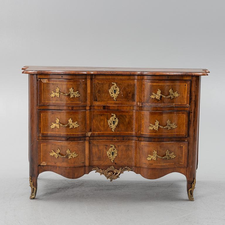 Byrå, tidig rokoko, 1700-tal.