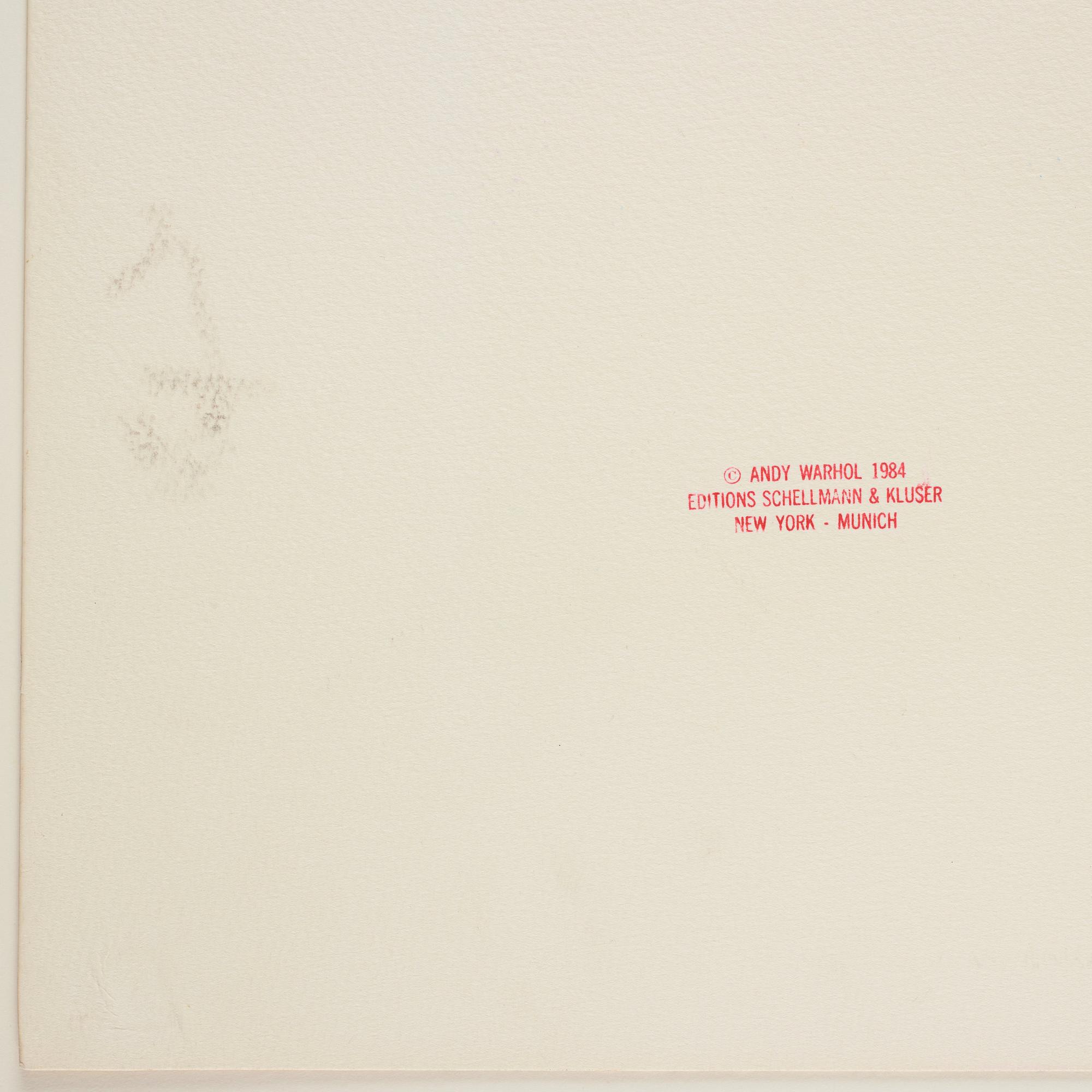 Andy Warhol, "Leonardo da Vinci, The annunciation", ur: "Details of renaissance paintings".