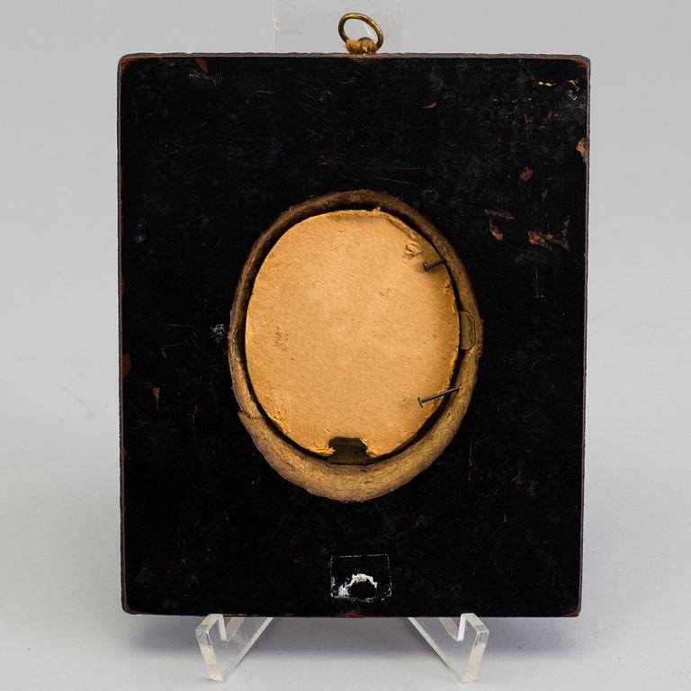 ANDERS GUSTAF ANDERSSON, miniature, gouache, signed and dated 1815.