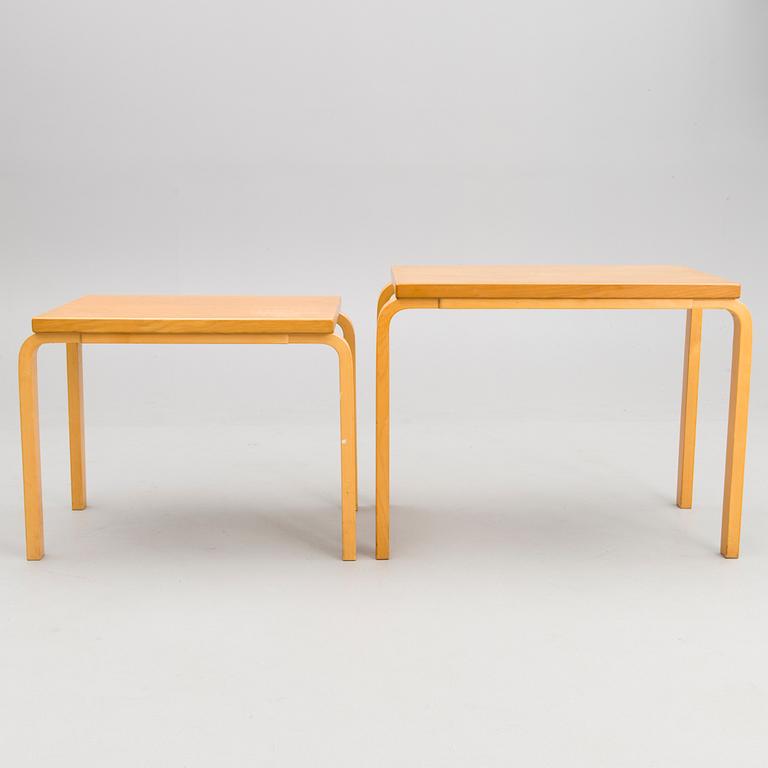 ALVAR AALTO, SARJAPÖYTÄ, malli "88":n 2 osaa, Artek, 1980-luku.