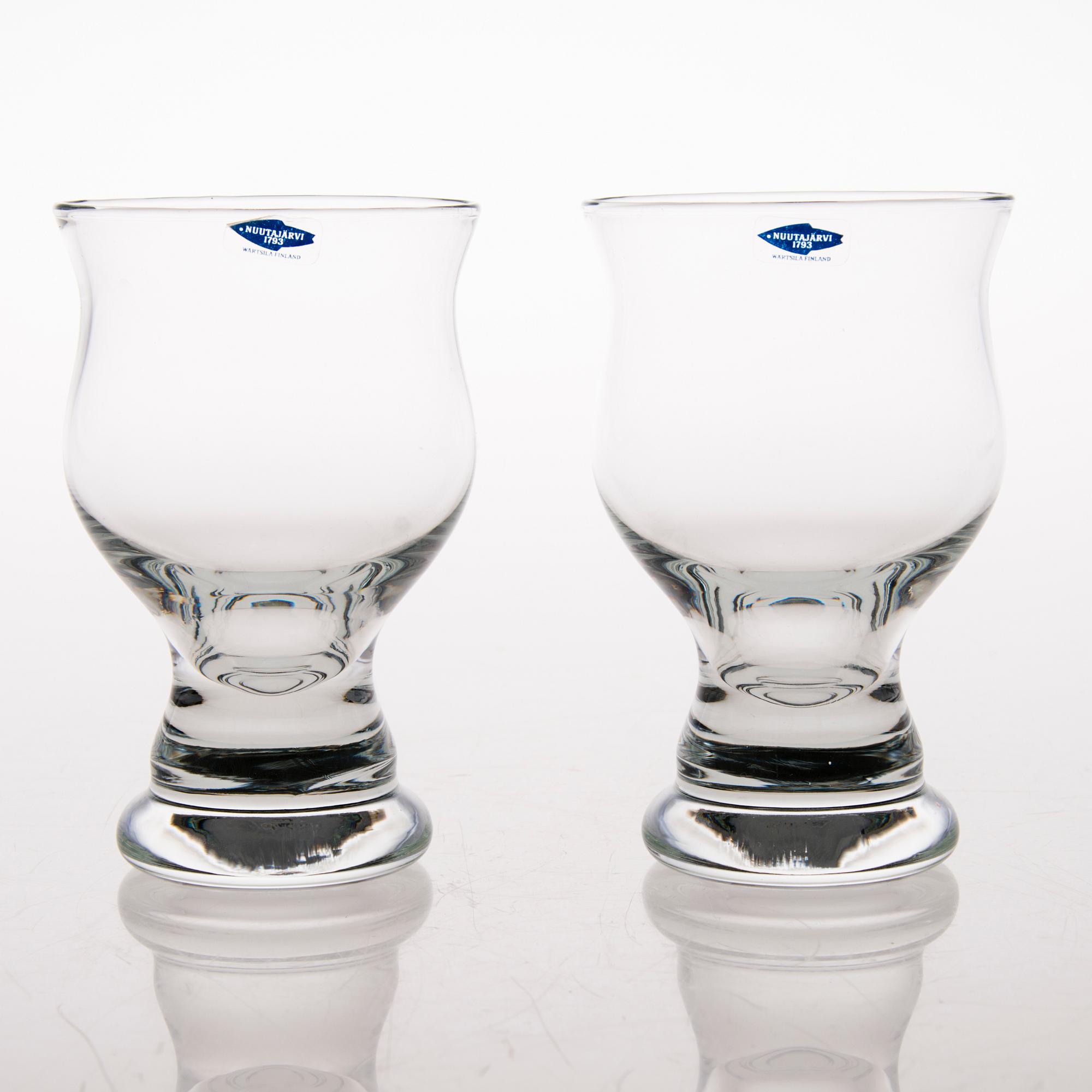 INKERI TOIKKA, JUOMALASEJA, 22 kpl, "Viapori" sarja, Nuutajärvi.