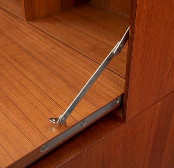 A second half of the 20th century teak veneered cabinet, possibly Denmark.