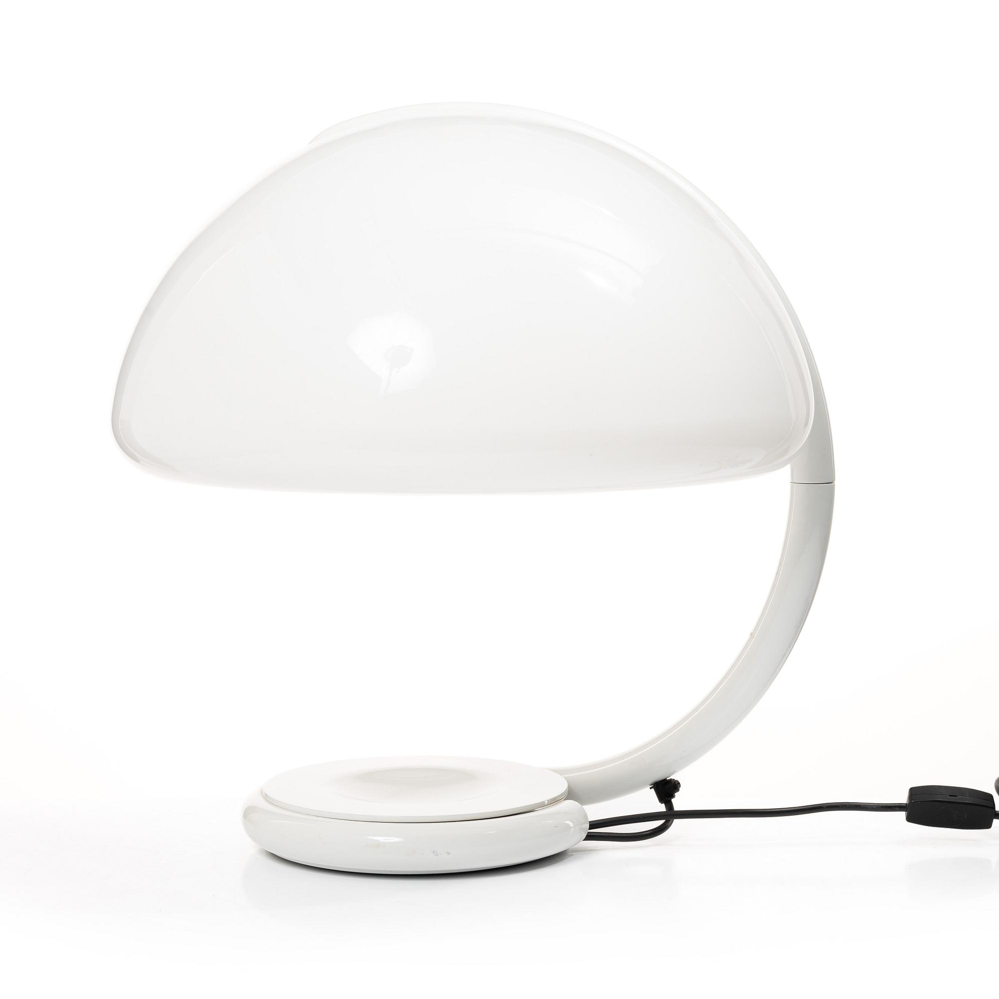 Elio Martinelli, bordslampa. "Serpente 599", Martinelli Luce, Italien.