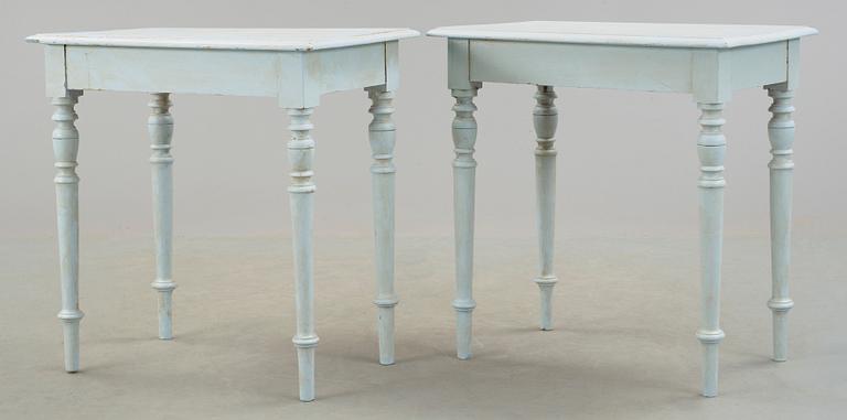 PARBORD, 1800-talets slut.