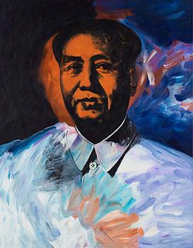 Jonathan Monk, "Andy Warhol's Chairman Mao Hand Made in The Peoples Republic of China".