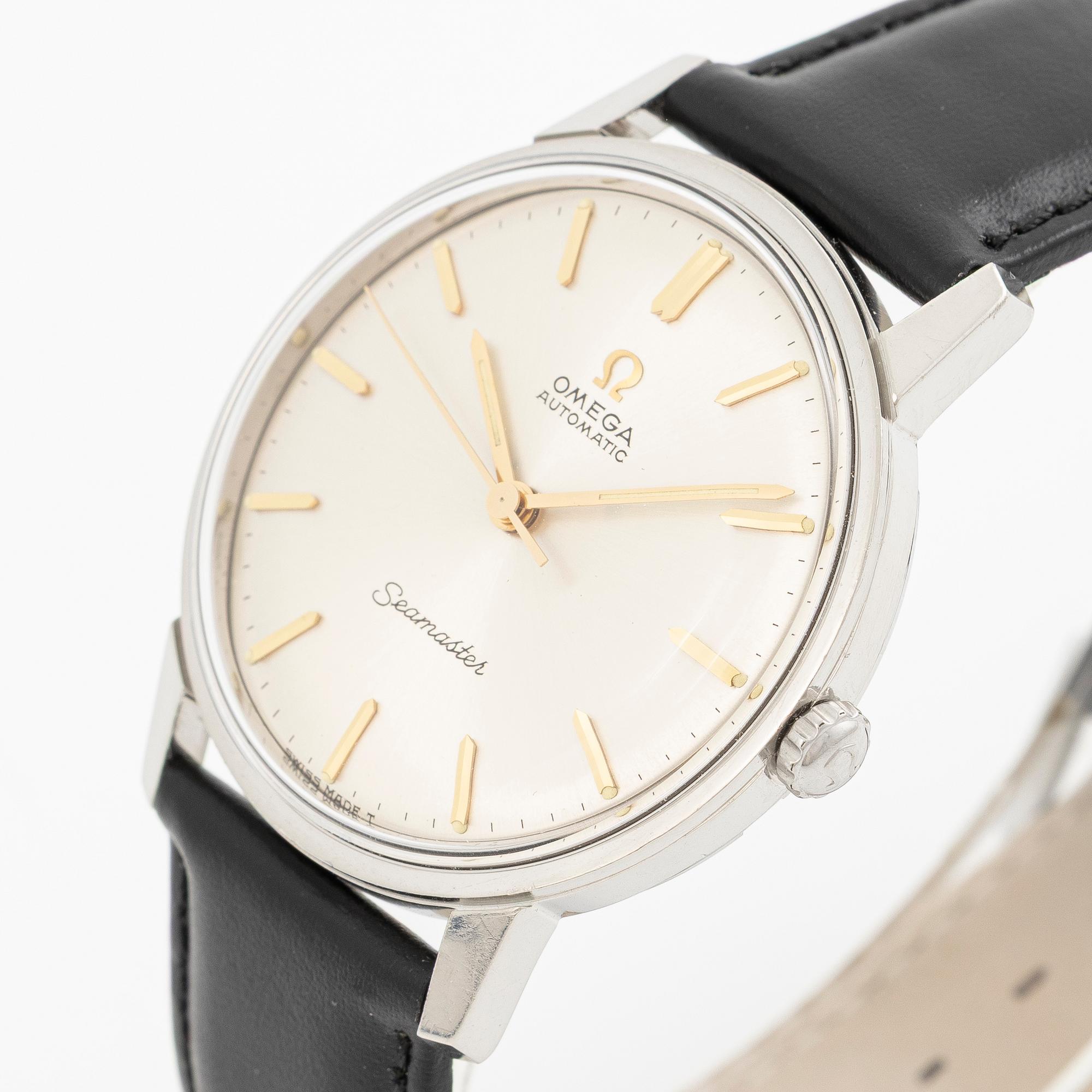 Omega, Seamaster, armbandsur, 34 mm.