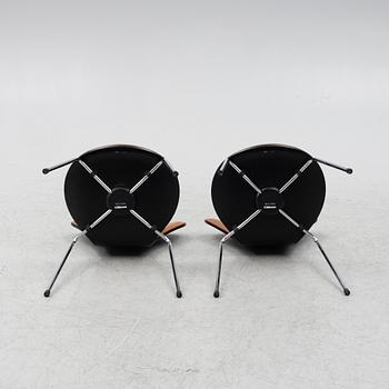 Arne Jacobsen, stolar 6 st "Sjuan" för Fritz Hansen, Danmark, 2020.