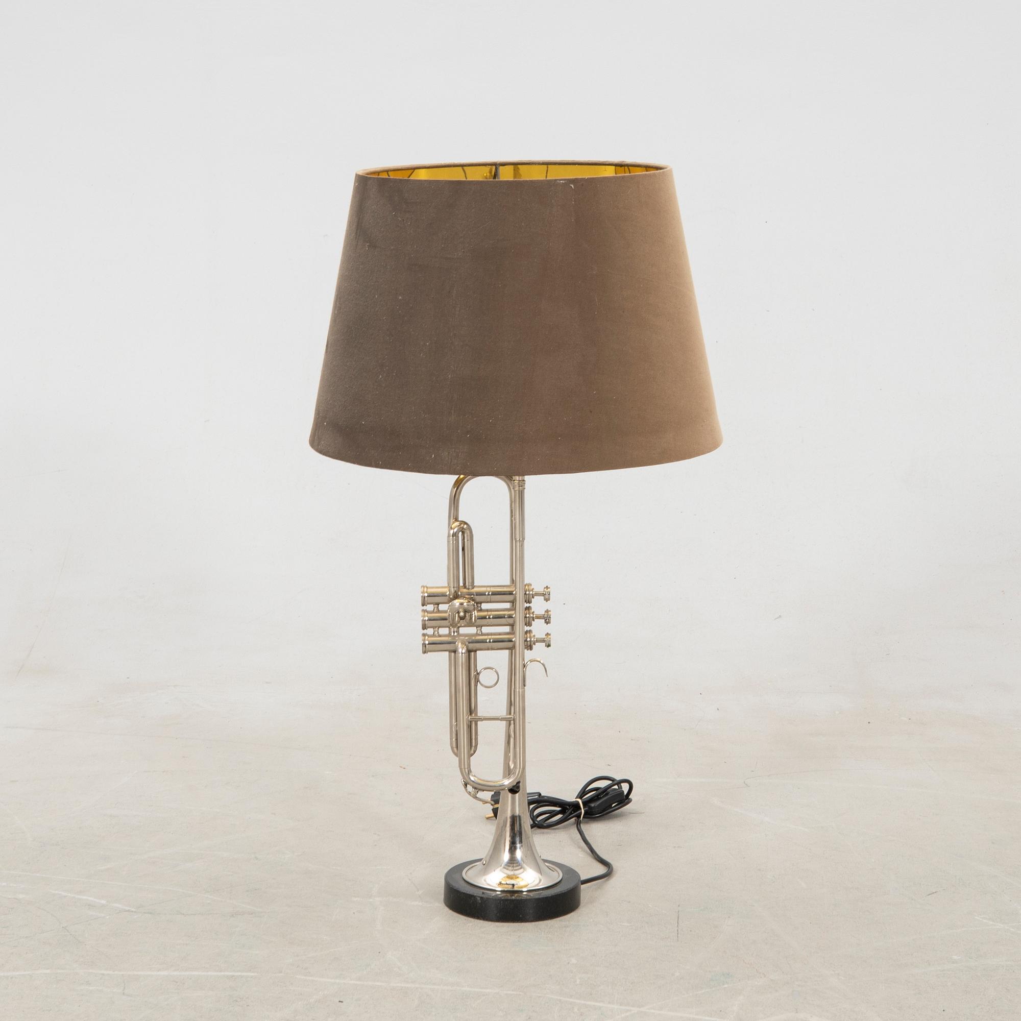 Table lamp, late 20th century.