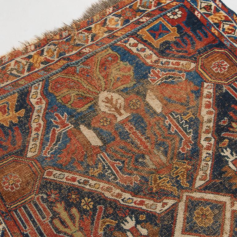 Matta, Afshar, 1800-tal, ca 153 x 114 cm.