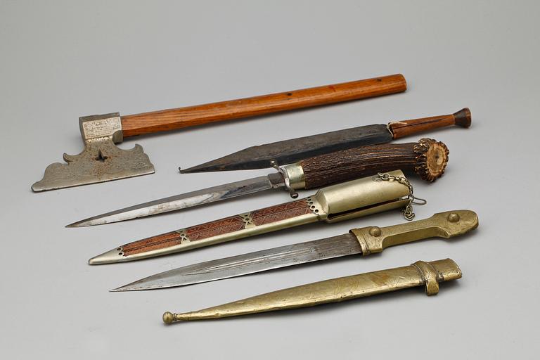 PARTI VAPEN, 4 st, Afrika/Oceanien, 1900-tal.