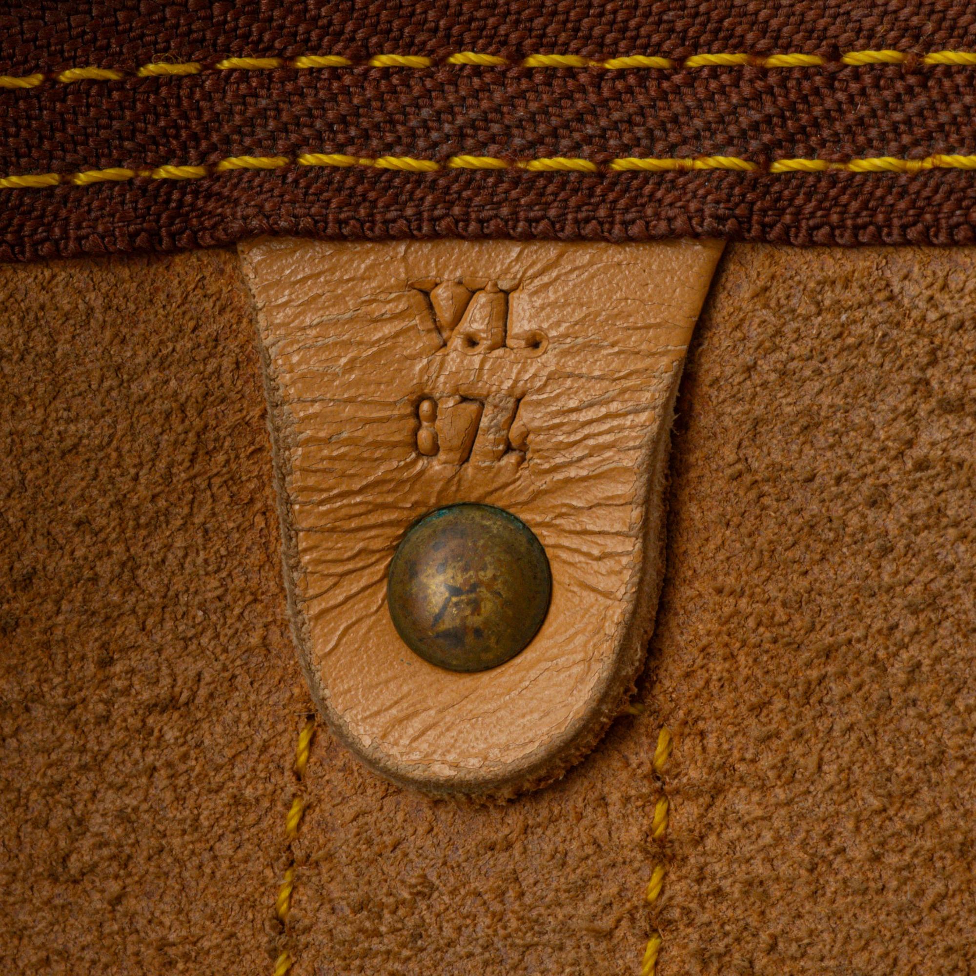 Louis Vuitton, weekend bag, "Keepall 45", 1987.