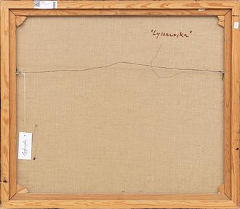 OLA BILLGREN, oil on canvas, signerad and dated -61.