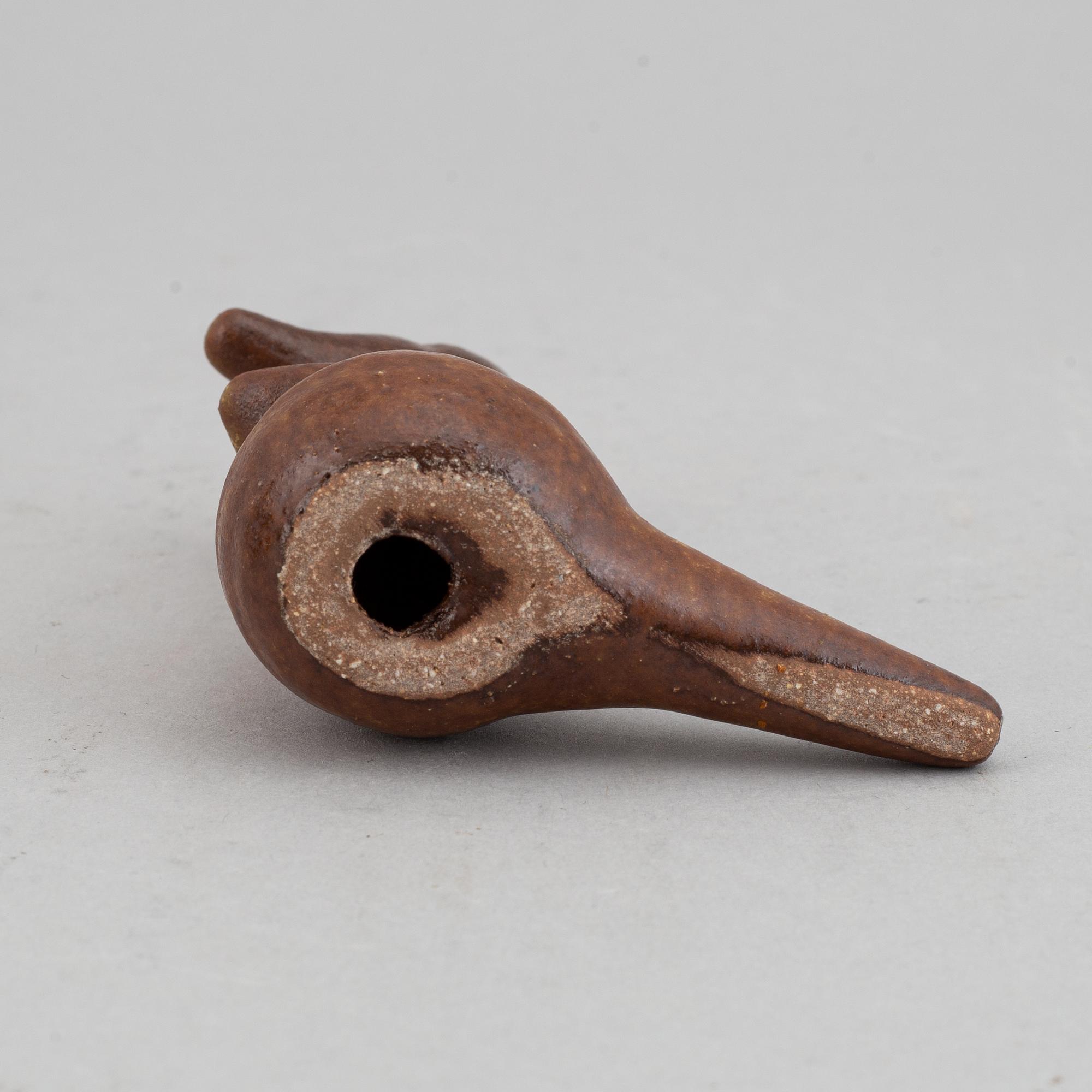 Lisa Larson, figuriin, kivitavaraa, "Kenguru", "Stora Zoo" sarjasta, Gustavsberg.