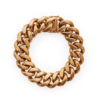 382. A Kristian Nilsson 18k gold bracelet, Stockholm 1981.