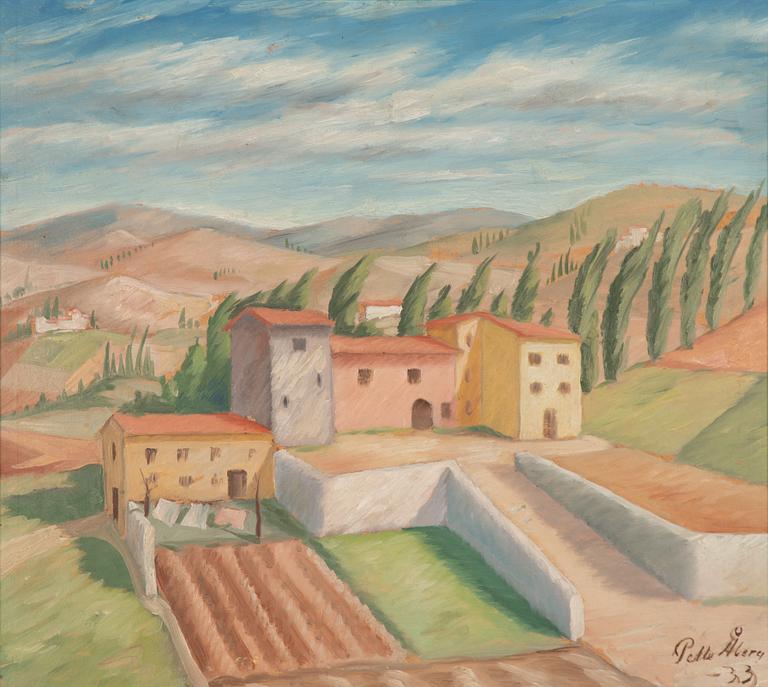 Pelle Åberg, Italian Landscape.