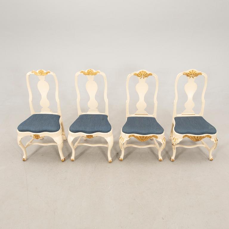 Chairs, 4 pcs, Rococo, mid-18th century.