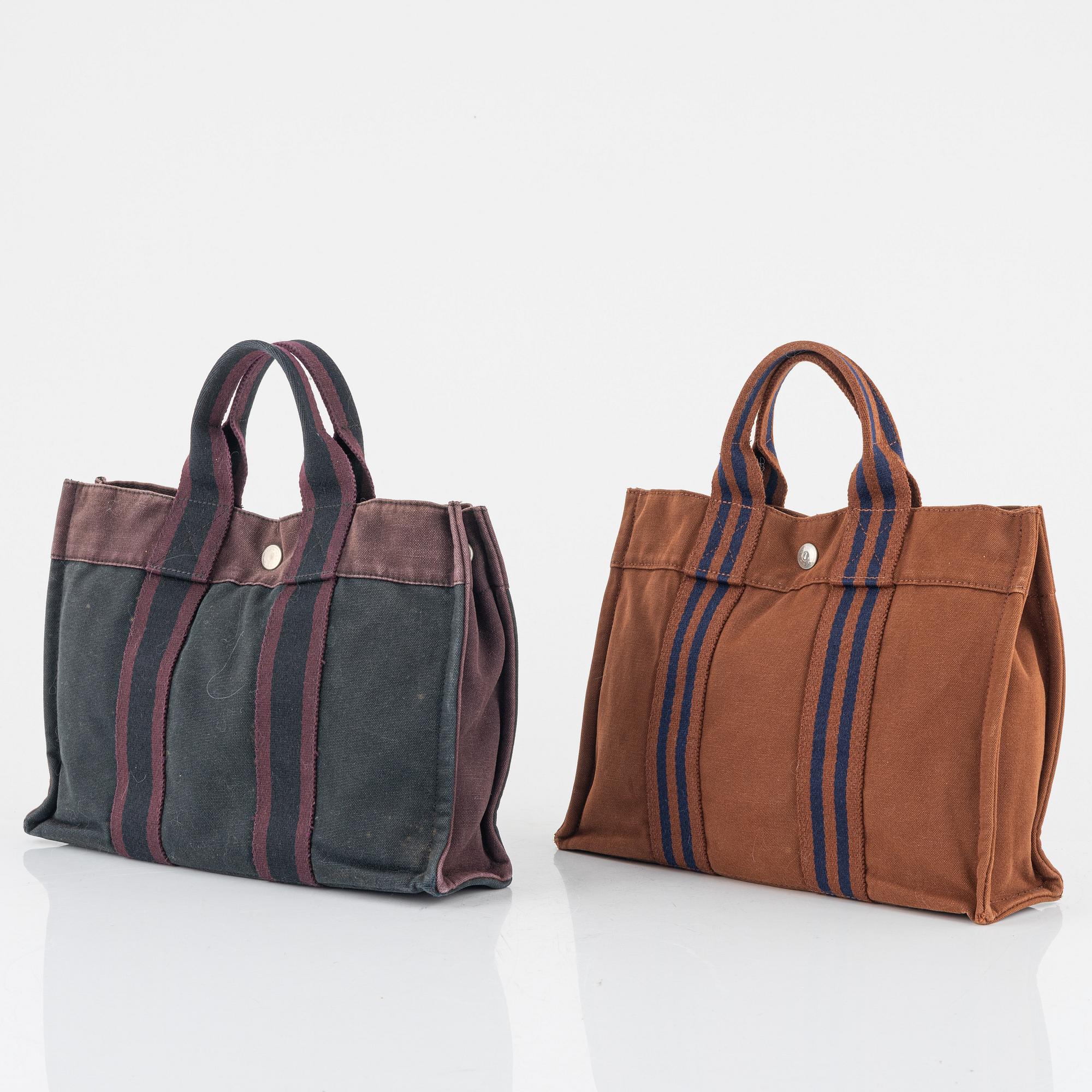 Hermès, bags, 2 pcs, "Fourre tout PM".