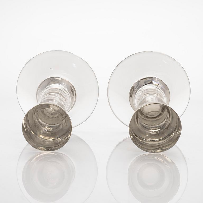 Tapio Wirkkala, A pair of candlesticks signed Tapio Wirkkala - 3412. Iittala.