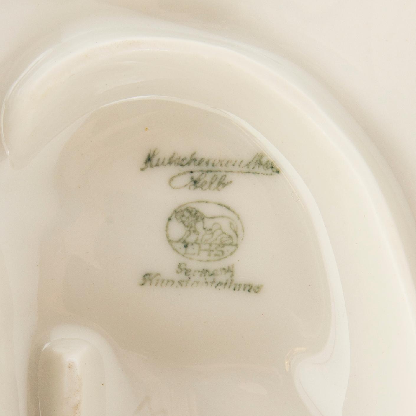 Karl Tutter/MH Fritz figurine Hutschenreuther Germany mid-20th century porcelain.