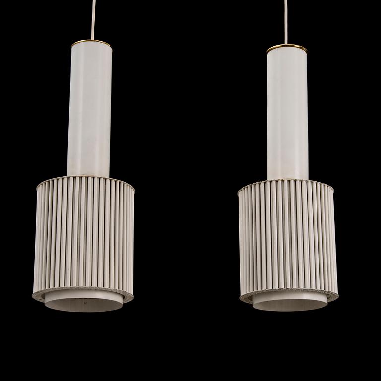 ALVAR AALTO, kattovalaisimia, 2 kpl, malli A111, Valaistustyö.