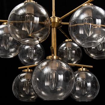 A Holger Johansson ceiling lamp, Westal, second half of the 20th century.