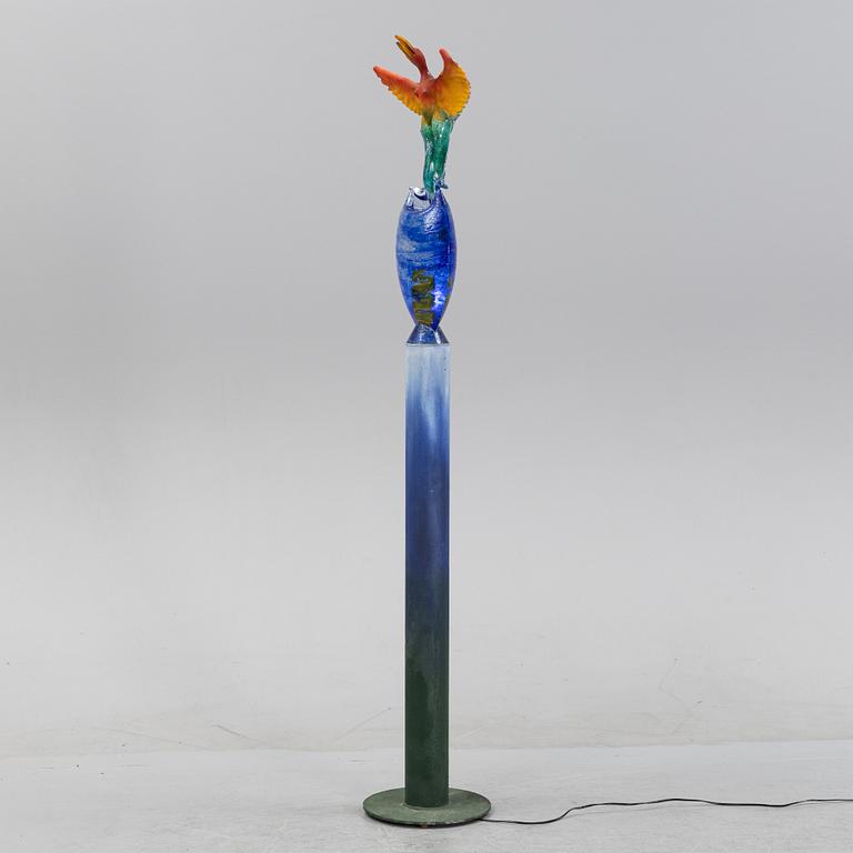 Kjell Engman, a unique glass sculpture, Kosta Boda, Sweden.