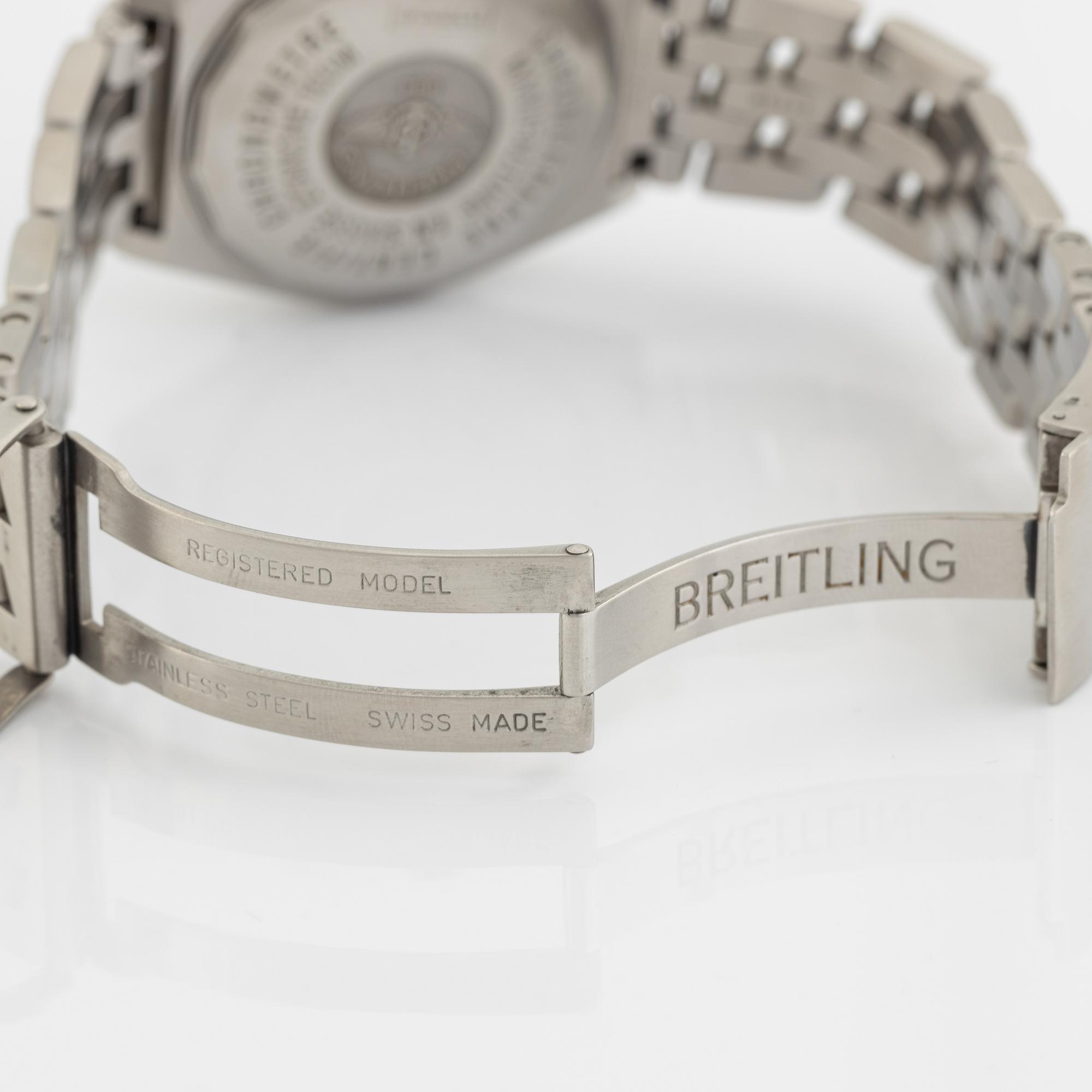Breitling, Blackbird, "Serie Speciale", chronograph, wristwatch, 39 mm.