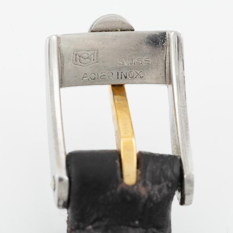 Omega, De Ville, wristwatch, 22 mm.